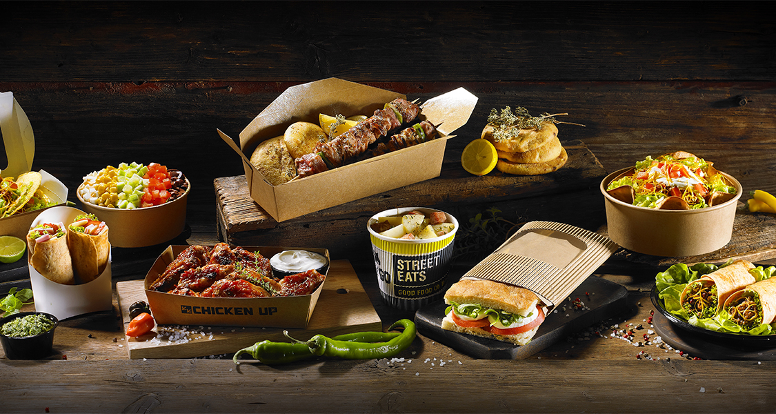 Συσκευασίες για Streetfood & Sandwich